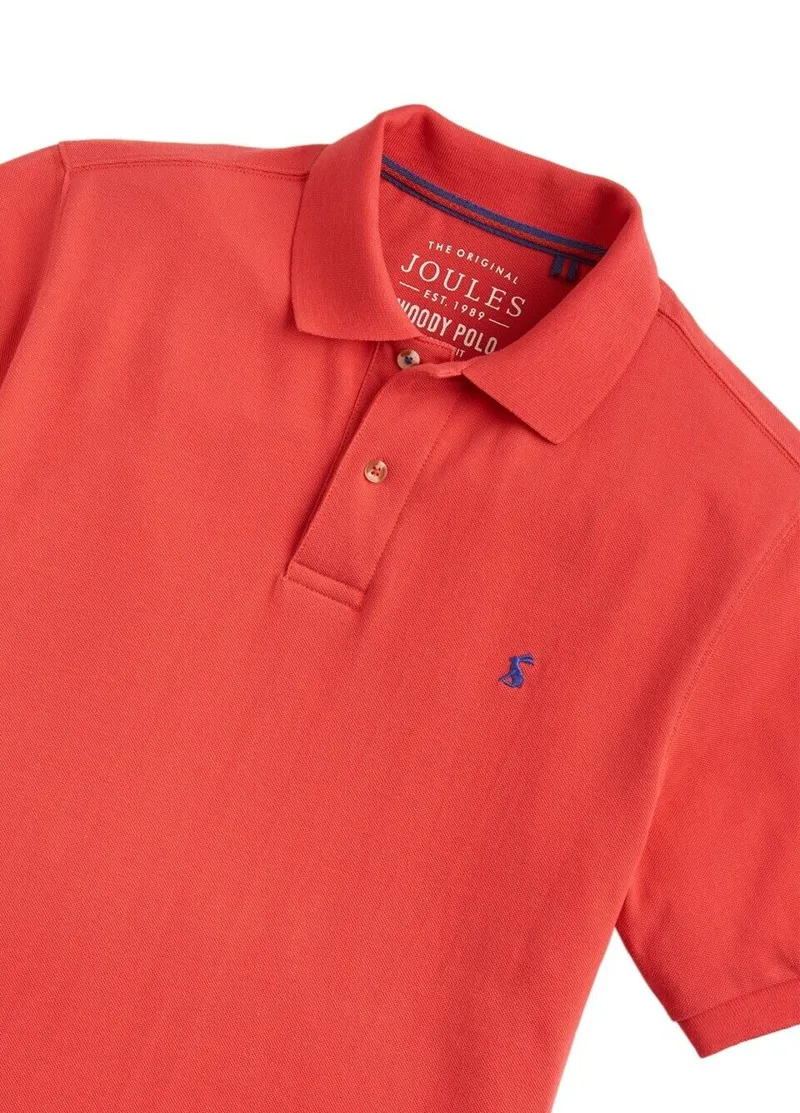 Joules Woody Red Polo-1